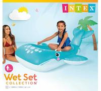INTEX 57567NP - Cavalcabile Balena Cm 168X140