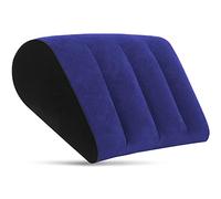 Gonfiabile Cuscino Supporto Lombare Pillow - Cuscino per Gambe Dormire Cuscino da Viaggio Gonfiabile-Materassino Campeggio Cuneo Cuscini Schienale Divano Cuscino Ginocchia Cuscino Posturale(Blu)