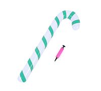 Gonfiabile Natale Candy Cane Palloncini da ricamo Buon Natale Decorazioni Per La Casa Natale Navidad Regali Capodanno