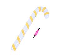 Gonfiabile Natale Candy Cane Palloncini da ricamo Buon Natale Decorazioni Per La Casa Natale Navidad Regali Capodanno