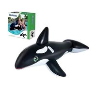 Bestway 41009 galleggiante da piscina e da spiaggia Nero, Bianco Fantasia Vinile Gonfiabile cavalcabile