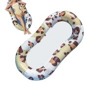 Gonfiabile Pool Float Recliner - Mesh Back Lounger with Backrest | Adult Pool Float for Beach Backyard Lake River Party | Relaxing Lounger Floats for Men Women Family Friends Summer, Fun