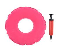 Gonfiabile Sedile Cuscino,Portatile Ciam Cuscino con Pompa,Rosa