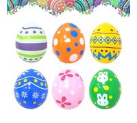 Gonfiabili di Pasqua - Decorazioni giganti per Cortile di Uova | Uova gonfiabili, per Display Eventi Primaverili a Sei Conti, Set di Forniture per Ornamenti per paesaggi in PVC, per