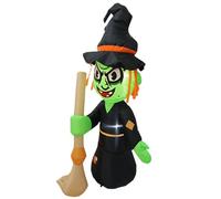 Gonfiabili Halloween Figura Di Casa ta Horror Con LED Integrate | Decorazioni Halloween Gonfiabile Per Esterno Giardino Prato Feste Centri Commerciali Percorsi Interno Cortile
