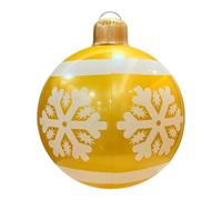 Gonfiabili natalizi all'aperto - Grande ornamento impermeabile da 24 pollici | Decorazioni natalizie da giardino, decorazioni gonfiabili in PVC per feste, casa, giardino, albero, prato, patio, parco