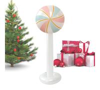 Gonfiabili Natalizi - Caramelle In PVC 45x40x120CM, Palloncino A , Ornamento Gonfiabile Decorativo Di Grandi Dimensioni Per Le Feste, Accento Luminoso Per Festeggiamenti Stagionali | Evento Del