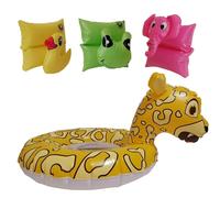 Gonfiabili salvagente con paio braccioli ciambella per bambini da mare piscina s