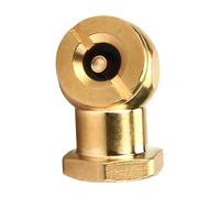 Gonfiaggio Pneumatico - Mandrino Rapida Aria | Adattatore 1/4 Clipser | Accessorio Metallo Resistente per Compressore, Connettore Gonfiatore per Garage Officina Manutenzione Auto Moto Camion
