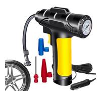 Gonfiapneumatici Portatile per Auto | per Moto con Manometro Display - Pompa Aria Portatile per Pneumatici Autoveicoli,Per Auto Moto Bici Palloni Veicoli