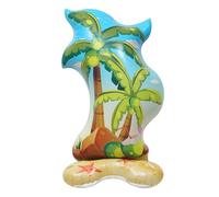 Gonfiare Una Palma - Decorazione Festa Sulla Spiaggia Con Palloncino Palma,Accessori Foto Tema Hawaiano Per Compleanni Adulti Cene Bambino Ricevimenti Ristorante