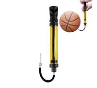 Gonfiatore ad aria per pallone | Gonfiatore manuale a mano con ago e puntale | Pompa ad aria per gonfiabili, per palloni da ballo, pallone da pallacanestro da calcio, pallavolo, casa, festa, campeggio