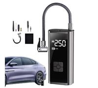 Gonfiatore automatico per pneumatici elettrico, gonfiatore per pneumatici per auto digitale | Pompa per pneumatici Automobili | Progettazione di illuminazione del gonfiatore per auto elettriche a LED