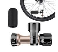 Gonfiatore Co2 per mountain bike - il pulsante controlla l'uscita 'aria, teste di gonfiaggio pneumatici per bicicletta | Adattatore valvola a collegamento rapido in lega di alluminio, testa di
