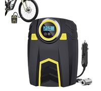 Gonfiatore d'aria per auto | Compressore d'aria portatile multifunzione | 3 livelli di luce, compatto multifunzione per motociclette sportive, casa, palle e uso familiare