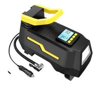 Gonfiatore Di Pneumatici Gonfiatore di pneumatici for auto AC/DC 12V Compressore d'aria 2 in 1 Pompa di aria elettrica portatile a doppia alimentazione for autoveicoli Moto(AC-DC Type)