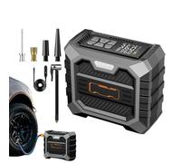 Gonfiatore di pneumatici per auto - 10.3 Bar 12 Volt Spegnimento automatico senza fili - Pompa ad aria portatile Compressore d'aria - Per berline, SUV, Camping-Cars Minibus Pick-Up Biciclette