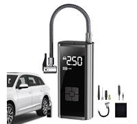 Gonfiatore Digitale per Pneumatici per Auto, Pompa d'Aria Digitale per Auto - Pompa per Pneumatici per Automobili,Pompa elettrica per per Automobili Senza Fili con Illuminazione a LED. Cura