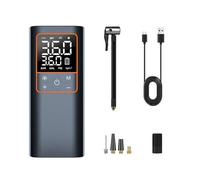Gonfiatore digitale per pneumatici portatile senza fili compressore d'aria per pompe a sfera con luce LED Gonfiatore per pneumatici Compressore digitale ricaricabile per gonfiaggio a sfera