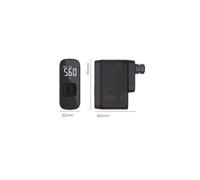 BBB Cycling BarBank Mini Pompa Bici Elettrica Ultra Portatile - Gonfiatore 120 PSI / 8 Bar per MTB, Bici da Corsa e Gravel - Ricarica Rapida USB-C, Luce LED - Compatibile con Valvole Presta e Schrader