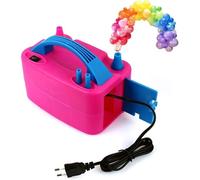 Gonfiatore Elettrico Gonfia Palloncini Pompa 240W 4 Beccucci Per Party Feste