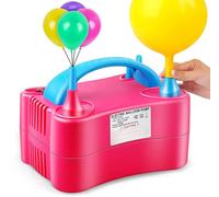 Gonfiatore elettrico per gonfiare palloncini palloni pompa 400W 4 beccucci aria