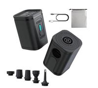 Gonfiatore Elettrico Ricaricabile Pompa Aria Portatile USB per Materasso | Senza fili e compatta, pompa ad aria elettrica, batteria ricaricabile, 5 ugelli, gonfiaggio sgonfiaggio per piscina e