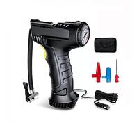 Gonfiatore for pneumatici, compressore d'atmosfera portatile 150PSI con manometro digitale Luce a led di emergenza, pompa A-Ir for pneumatici for auto, pompa for pneumatici for auto 12V, regali fantas