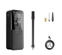 Gonfiatore for pneumatici ricaricabile, Gonfiatore for pneumatici for auto senza fili digitale for moto, bicicletta, palline, compressore portatile, pompa dell'aria