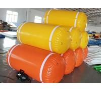 Gonfiatore galleggiante da 0,7 mm in PVC per nuoto e acqua, boa/pompa (1,8 x 1,2 m)