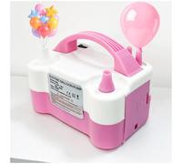 Gonfiatore Palloncini Elettrico, Gonfia Palloncini 3-In-1, Dotata Di Spina Cee-7/16, Gonfia E Sgonfia, per Accessori Nuoto, Materassi Gonfiabili E Palloncini Festa (bianco-rosa)