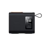 Gonfiatore per pneumatici, Mini Gonfiatore Elettrico Portatile For Pneumatici Con Display Digitale, Pompa 'aria Ricaricabile Senza Fili For Auto, Bici E Pallone,Pompa ad aria a doppio uso