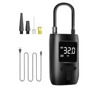 Gonfiatore per pneumatici per auto - Adattatore elettrico portatile ricaricabile da 4000 mAh | Gonfiatore della pompa del compressore d'aria | Per motociclette, giocattoli sportivi, casa familiare, ve