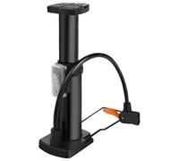 Gonfiatore per pneumatici per biciclette, ingranaggio per pompa resistente, strumento per ciclo ad alto PSI | Riempitore d'aria manuale leggero, dispositivo di gonfiaggio manuale multi-valvola
