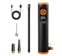 Gonfiatore per pneumatici - Pompa per pneumatici senza fili, compressore d'aria con luci LED wireless intelligente, portatile ricaricabile 1500 mAh x 2 per moto | Giocattoli gonfiabili palloncino casa
