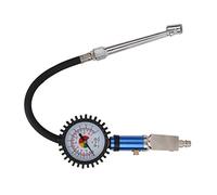 Gonfiatore per Pneumatici Strumento Pneumatico Strumento Pneumatico 12 Bar Gonfiatore per Pneumatici Autobloccante con Manometro Dell'Aria e Connettore Rapido per Aria Gonfiatore