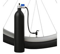 Gonfiatore per pneumatici tubeless - Serbatoio in Lega di Alluminio 200PSI 1,2L - per Copertoni Bicicletta,per Strada Montagna Gara Emergenza Ciclismo Moto Scooter Viaggio Avventura Outdoor