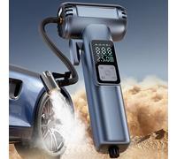 Gonfiatore pneumatici dotato di manometro integrato per condizioni di guida sicu