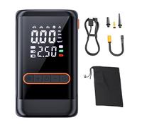 Gonfiatore Pneumatico Compressore d'aria Portatile - Pompa Aria per Pneumatici Auto | Pompa Aria Elettrica con Manometro | Di Gonfiore Elettrico Wireless per L'auto, ,