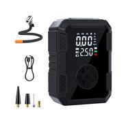 Gonfiatore Portatile - Con Manometro Digitale E Illuminazione a LED,Pompa Ad Aria E Compressore Per Pneumatici Da Auto | per SUV Berlina Bici Moto Palloncini Sportivi Gonfiabili Esterni Viaggi su Rou