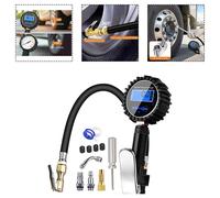 Gonfiatore pressione pneumatici 3200PSI con lega di alluminio e funzione LED