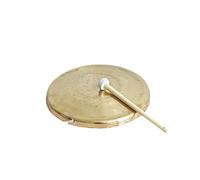 Gong cinese autentico in rame, 60 cm, con martello e cordino, strumento a percussione di alta qualità per musicisti, yoga, meditazione e terapia del suono, tono e risonanza ricchi