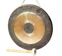 Gong Cinese, Suono Rilassante For La Guarigione Del Suono, Meditazione, Yoga, Qualità Selezionata A Mano, Gong Con Tradizionale, Include Mazza Da Gong, Corda For Appenderlo(24inch)