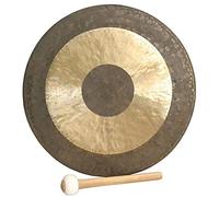 Gong Cinese Tradizionale In Bronzo, Bella Qualità Di Lavaggio Scintillante, Suono Calmante, Aspetto Tradizionale E Invecchiato, For La Guarigione Del Suono, La Meditazione(Size:16 Inch)