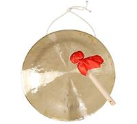 gong, Gong in ottone da 40 cm con martello rotondo for strumento a percussione di orchestra d'opera da chiesa mini gong(40cm)