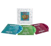 Gong - Live In Lyon, December 14, 1972 (Lava Lamp Effect Clear Blue, Green & Purple