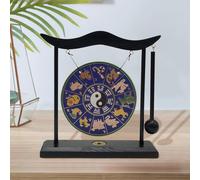 Gong Ornament Mini Wind Chimes Ottone Feng Shui Desk Gong Mini Gong cinese