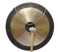 gong tibetano gong per batteria gong tibetano Realizzato a mano con gong, martello e corda Gong con aspetto tradizionale/Utilizzato per la meditazione, le celebrazioni del festival e lo yoga pe