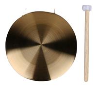 Gong Tibetano percussioni Il Gong Cinese Include la Selezione Manuale del Martello di Gong per garantire la qualità(Color:32cm,Size:)