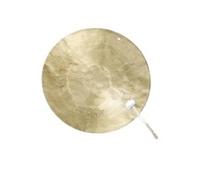 Gong tradizionale cinese a vento con martello e corda da appendere, in bronzo, per guarigione del suono e meditazione, uso domestico e ufficio (55 cm)